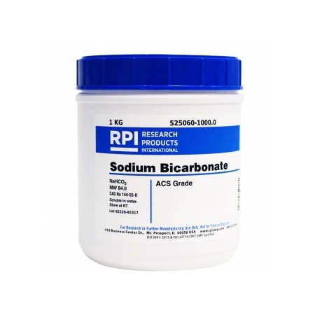 Rpi Sodium Bicarbonate, ACS Grade, 1 KG S25060-1000.0